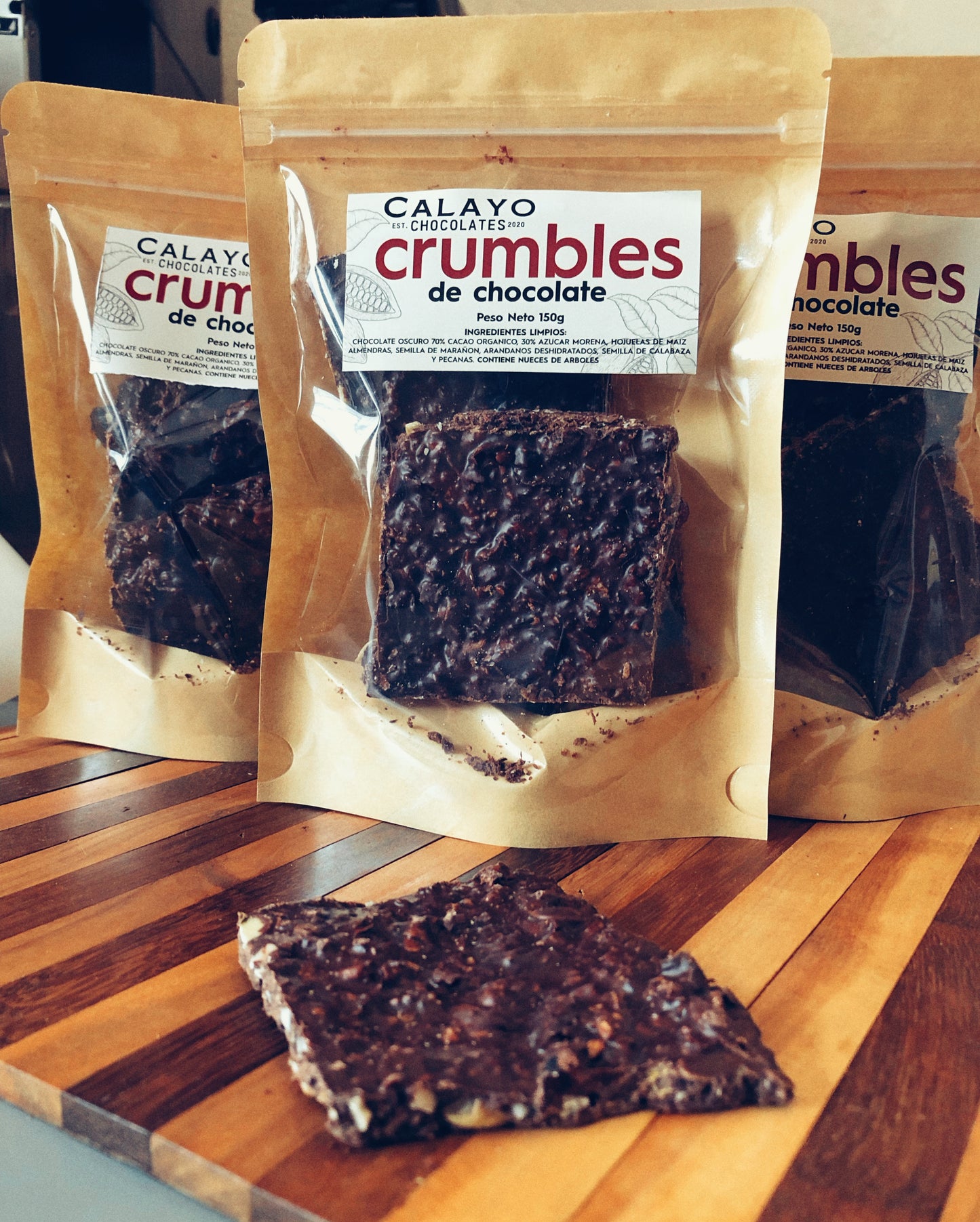 Crumbles de chocolate 150g